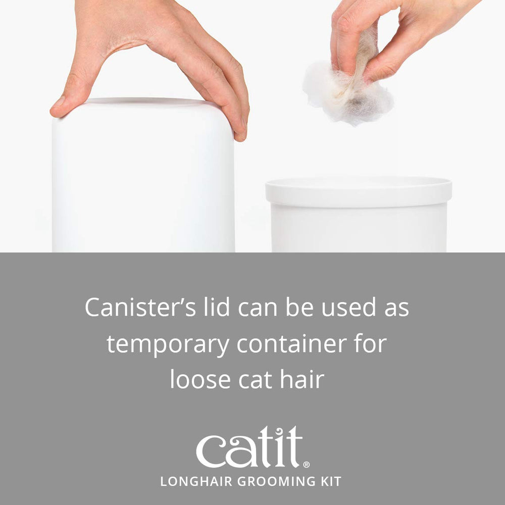 Catit Senses 2.0 kit keeps tools neatly organized for quick grooming