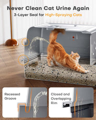 Catlike 2025 Upgrade 17.1-inch walls side view demonstrating spray-blocking capability