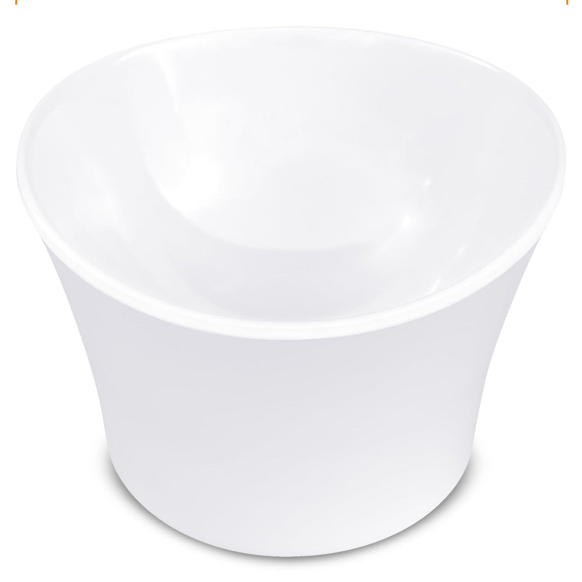 CATNK Elevated Cat Water Bowl in white, whisker-friendly height for comfortable meals.