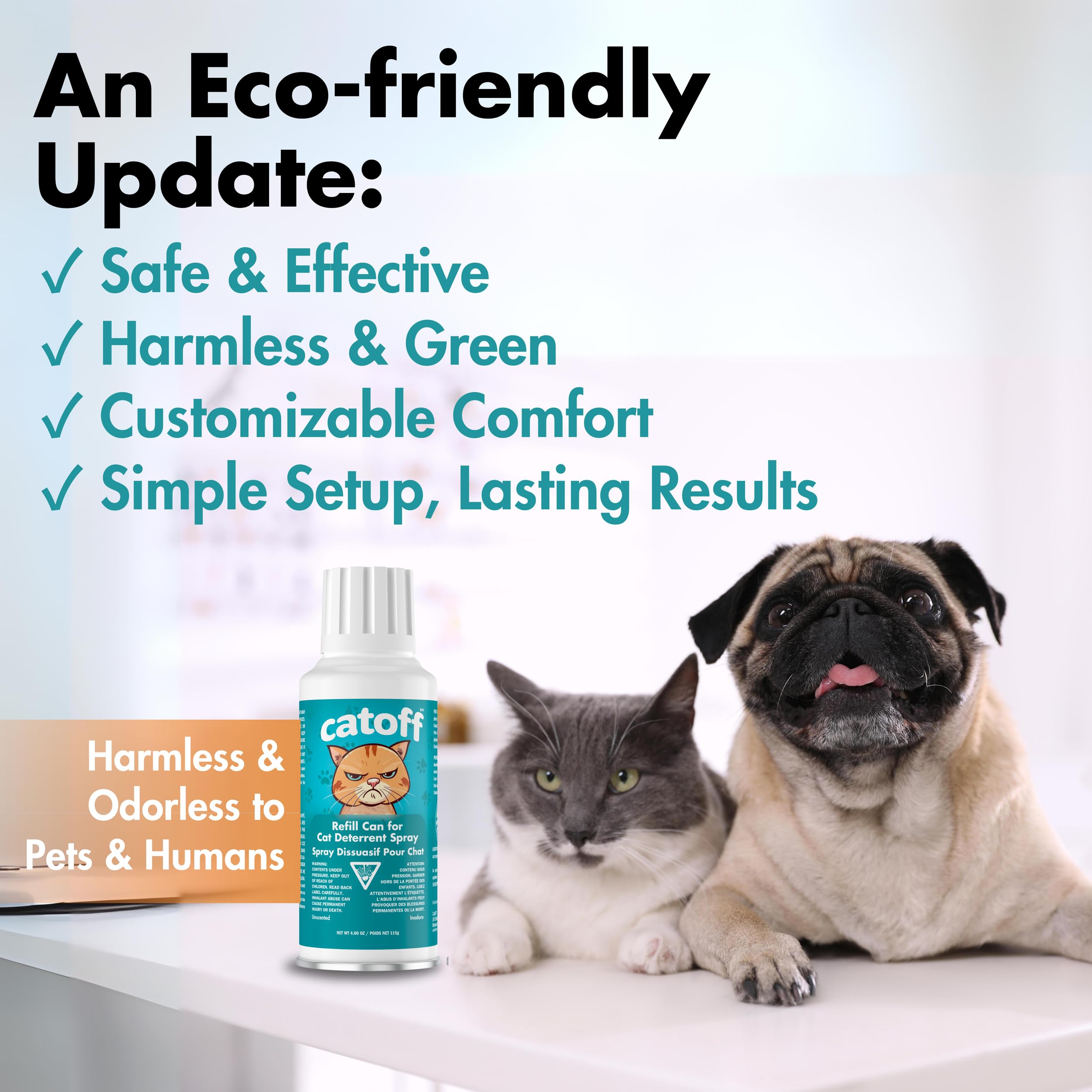CatOFF us-based-support-30-day-returns reassures buyers with accessible help.