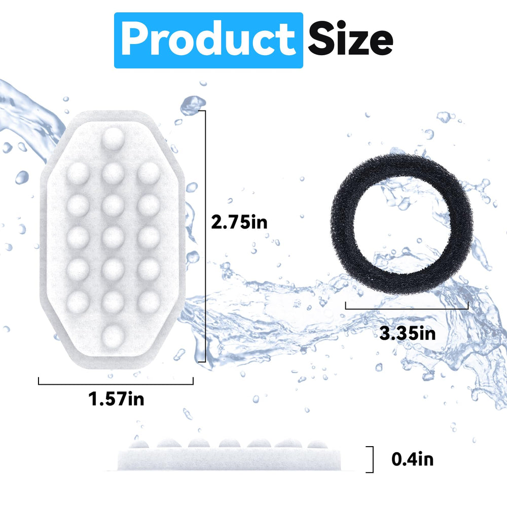 CATOL soak-before-use tips reduce carbon dust and improve water clarity.