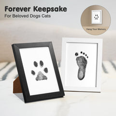 Catose inkless paw print kit captures cat paw without mess