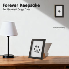 catose Inkless Paw Print Kit dog nose print demonstrates clean-touch safety