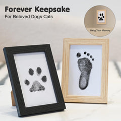 Catose frames display pet prints as keepsakes