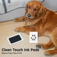 Catose inkless paw print pads shown for mess-free prints