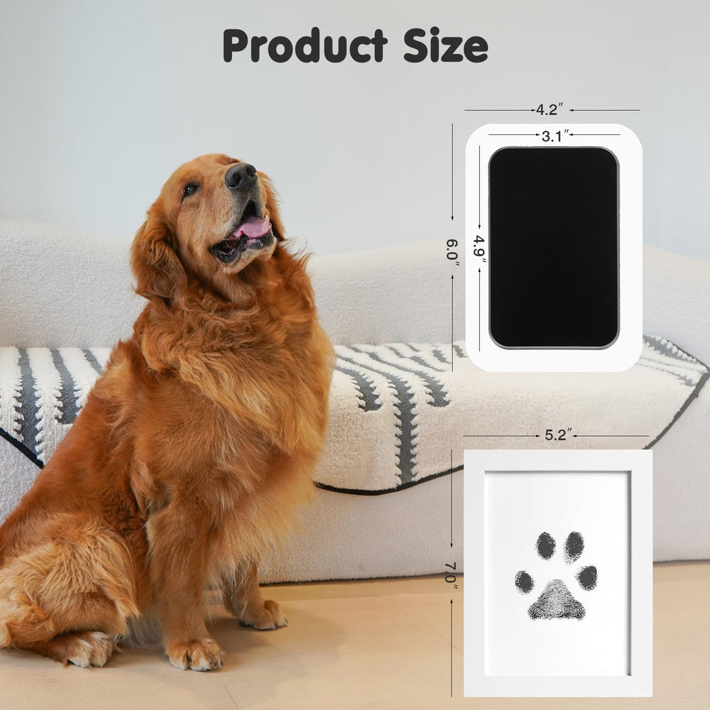 Catose inkless paw print kit ink window size for clear prints