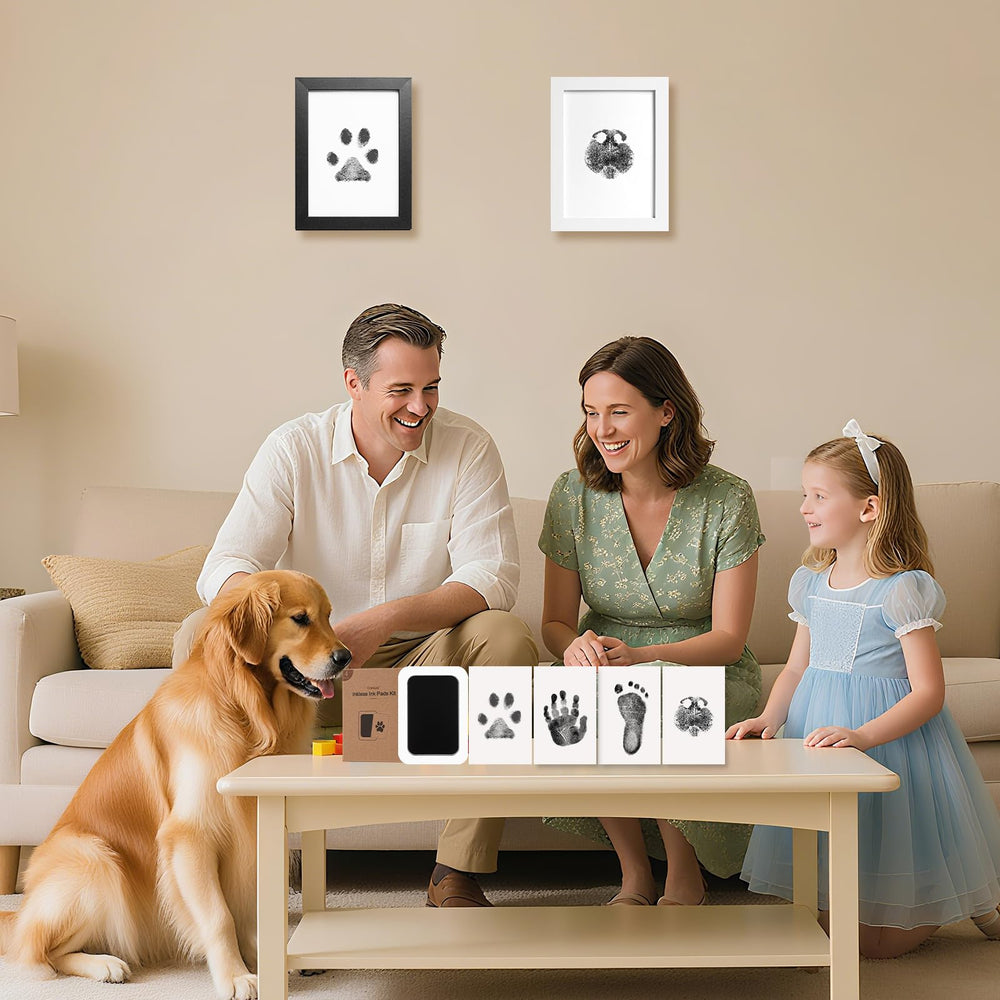 Catose inkless paw print kit makes a thoughtful gift for families