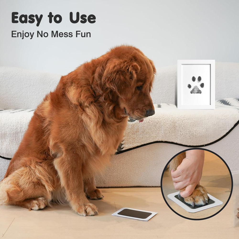 Catose inkless paw print kit highlights safety for pets and babies