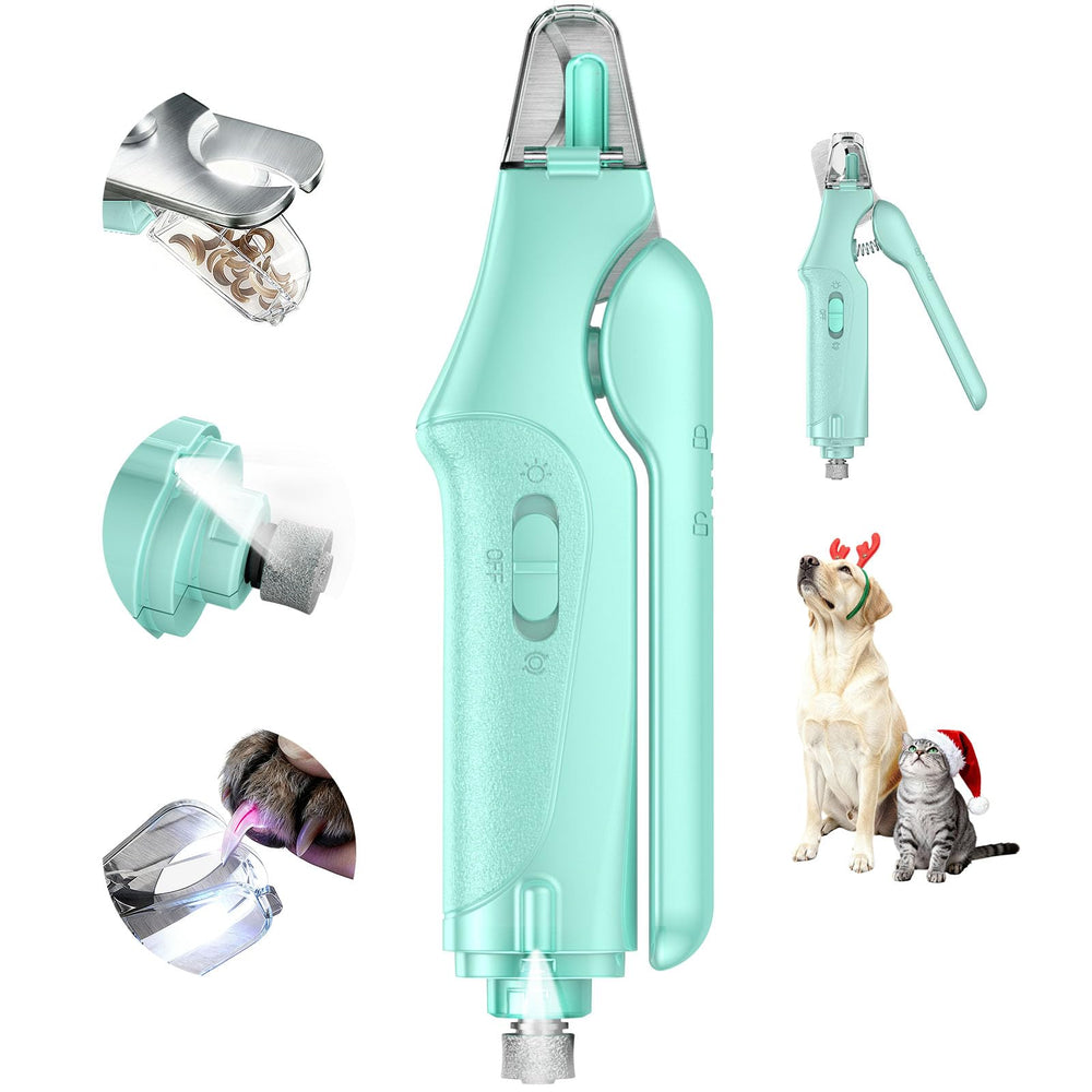 CATPICK 2-in-1 nail clippers front view for versatile pet grooming.