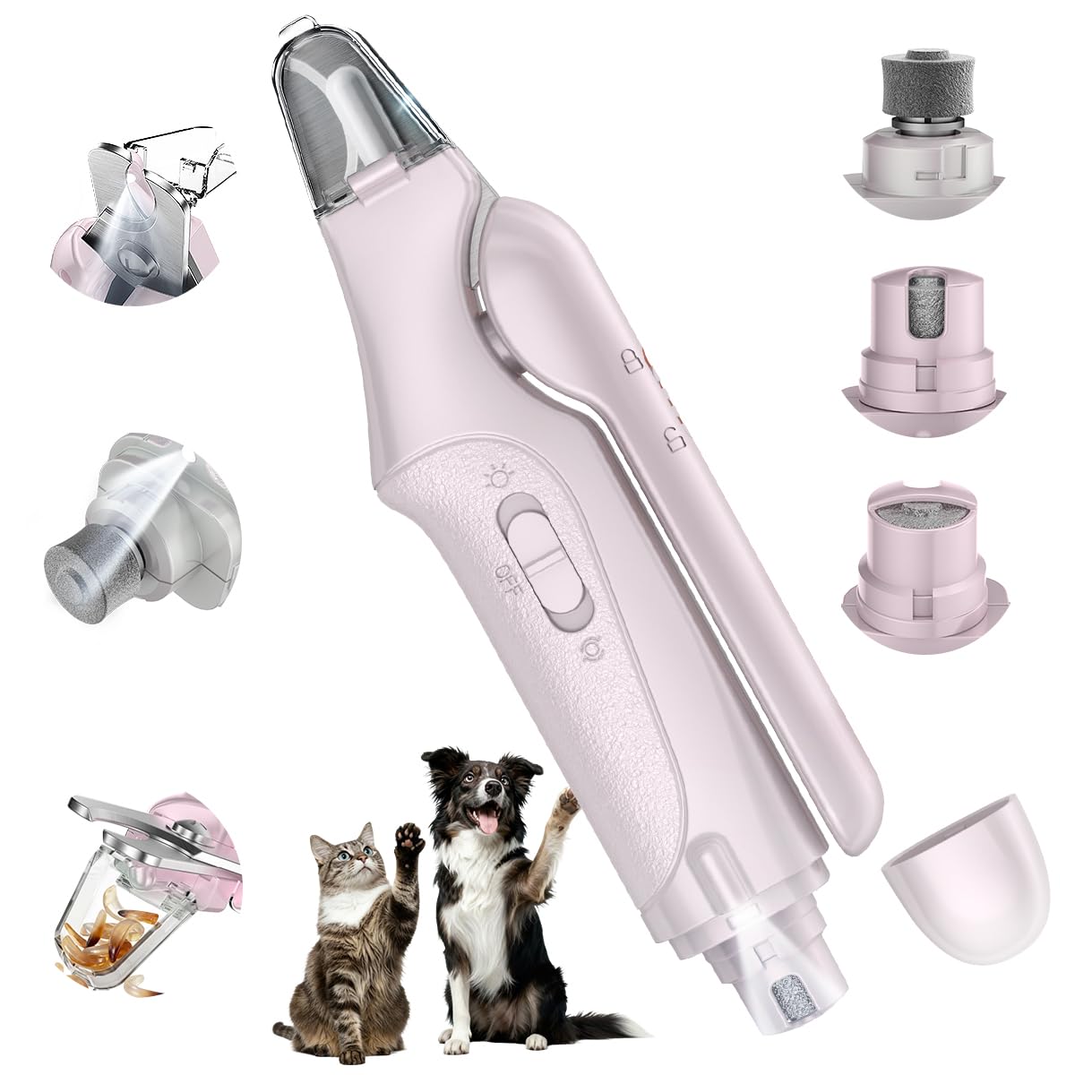 CATPICK 2in1-nail-clippers close-up for precise at-home trimming