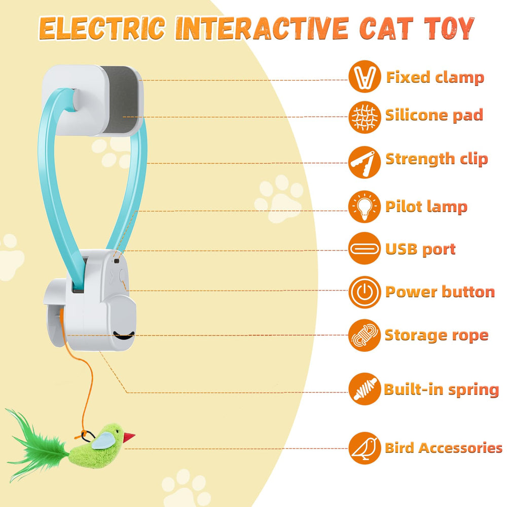 CATPICK color box and manual showcase thoughtful packaging and setup guidance.