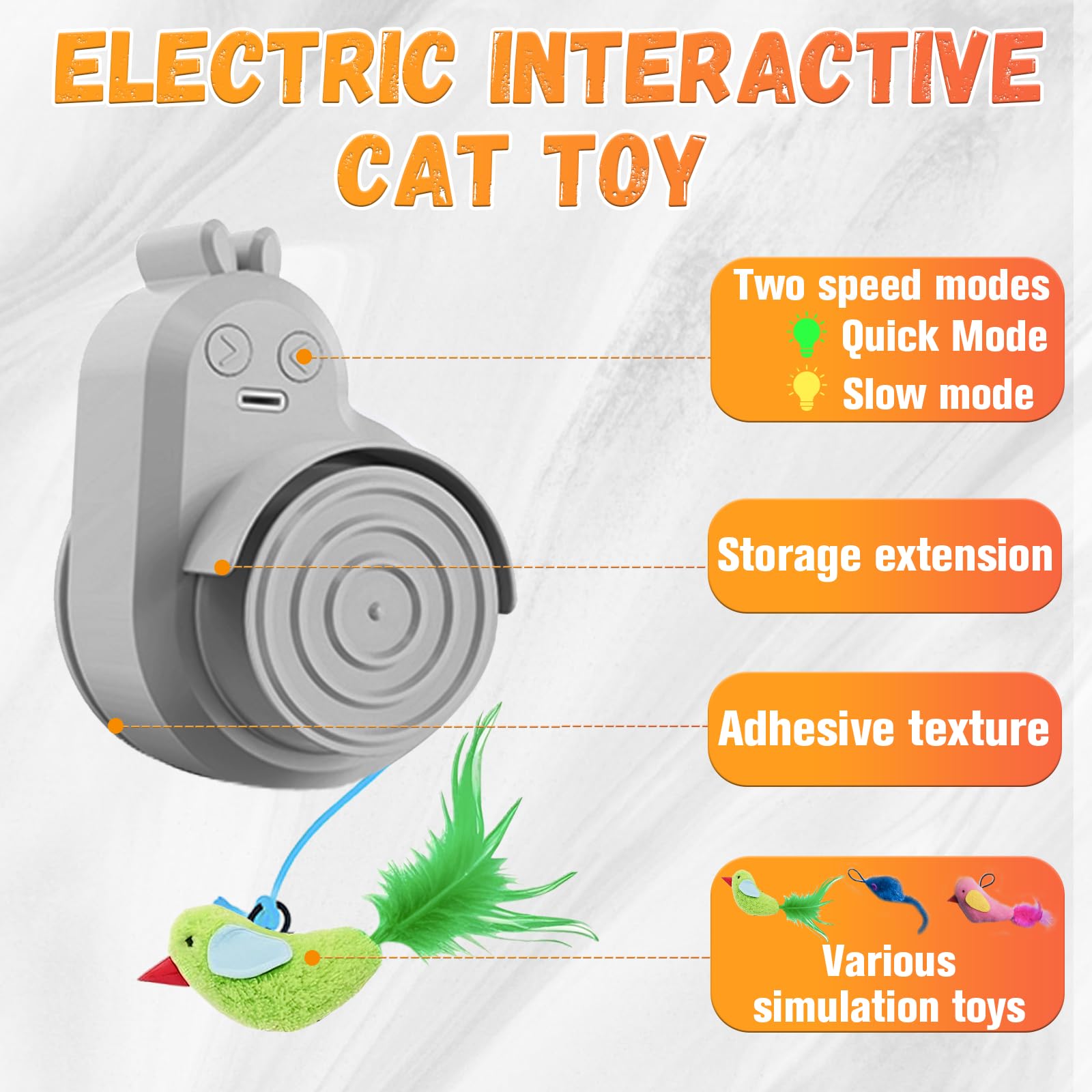 CATPICK color box and user manual simplifies setup and use