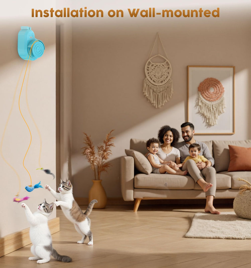 Catpick handheld-wand play provides flexible interactive sessions for curious cats.