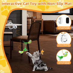 CATPICK interactive mouse toy engages kittens and adults in a chase