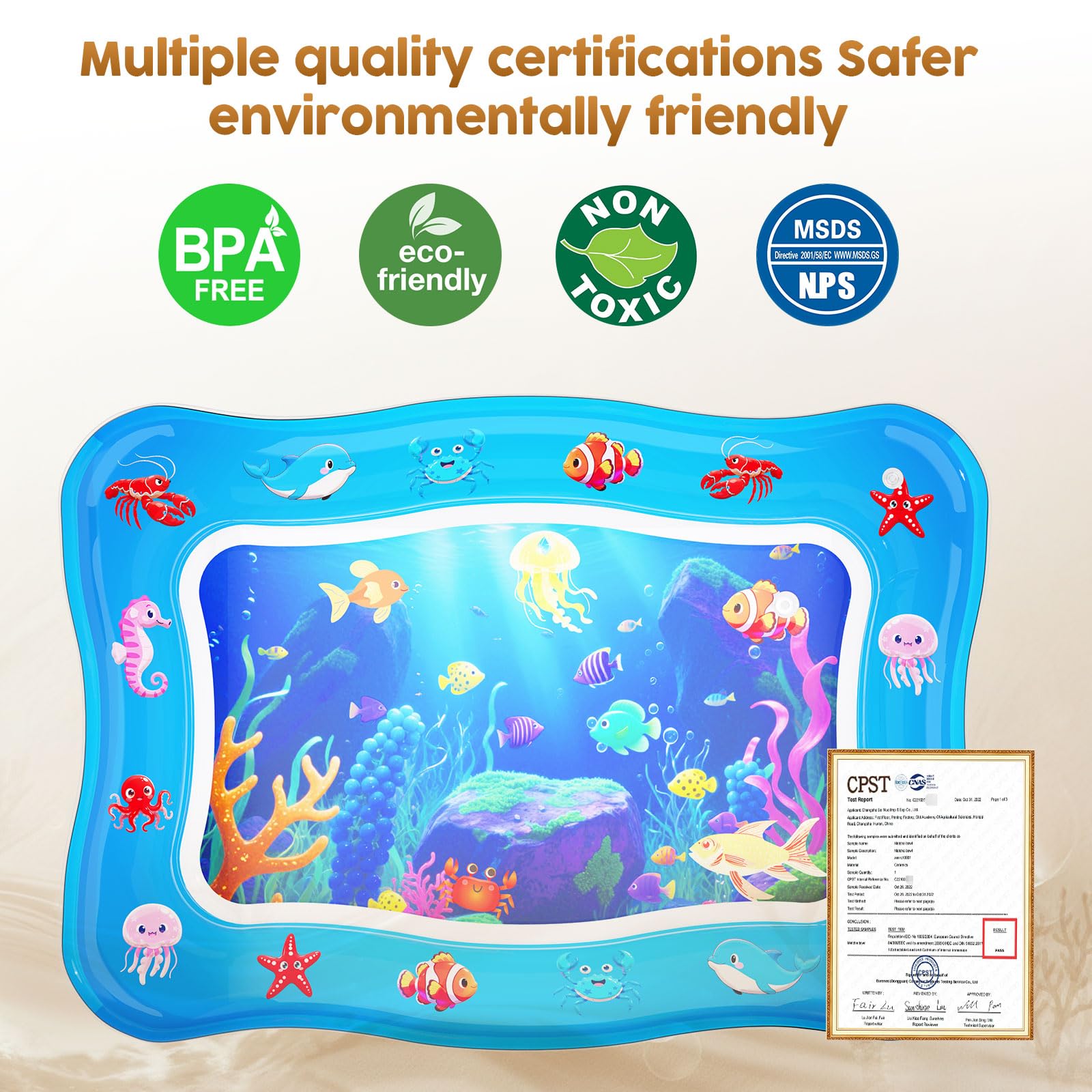Catpick joy 45mm inlet leak-proof design makes filling and draining easy.