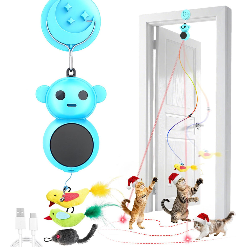 Catpick joy door mount setup demonstrates easy installation for apartments and busy homes.