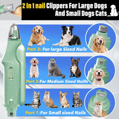 CATPICK nail trimmer with light and safety guard for confident grooming