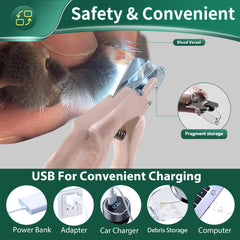 CATPICK quiet nail trimmer operates with low noise
