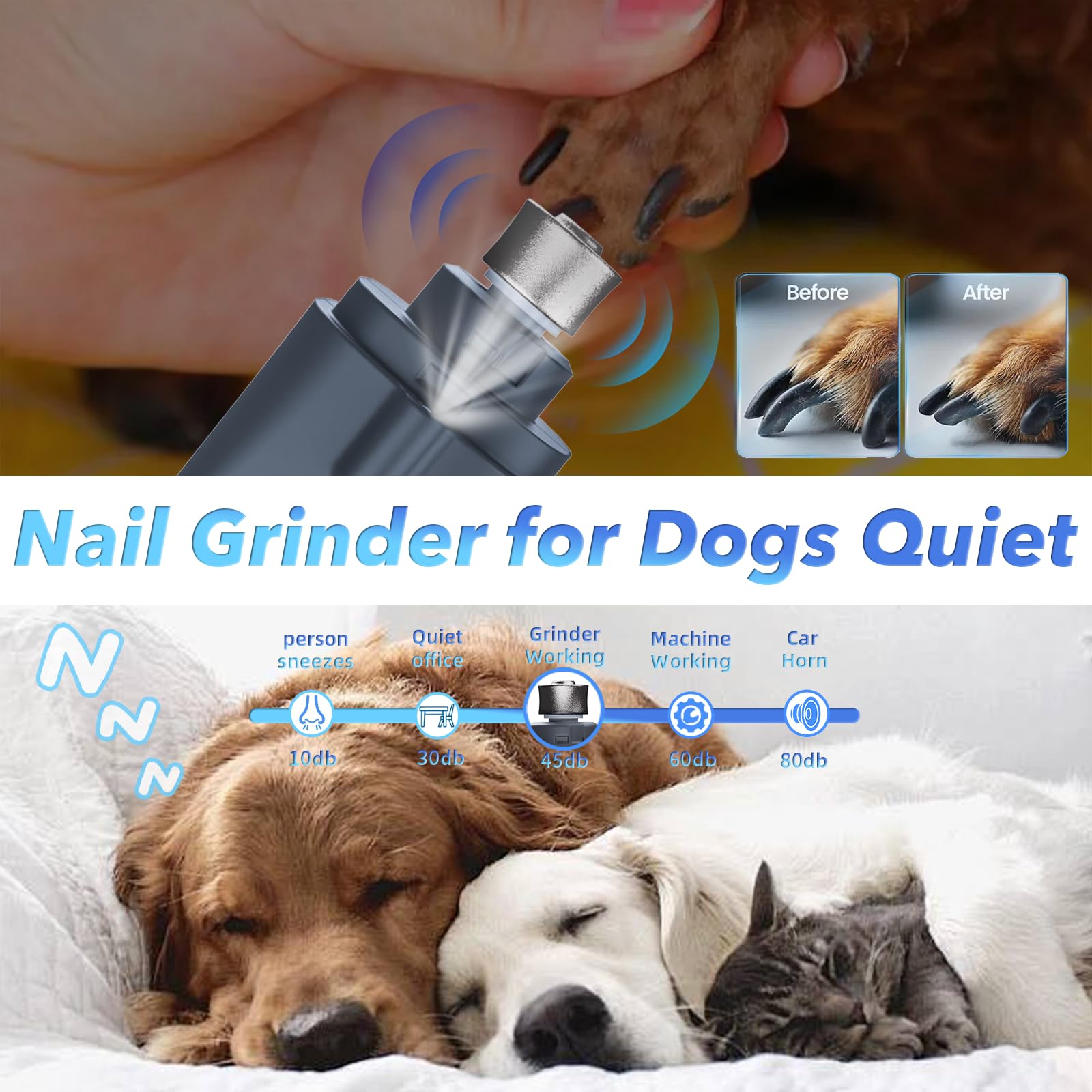 CATPICK safety-guard prevents over-cutting during every clip.