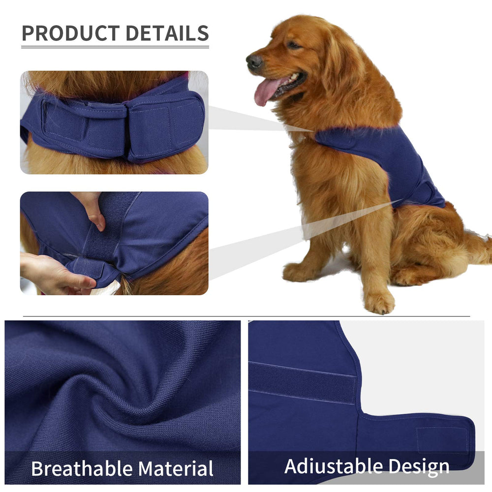 Cattamao Comfort dog anxiety coat ready for travel and quick relief on trips