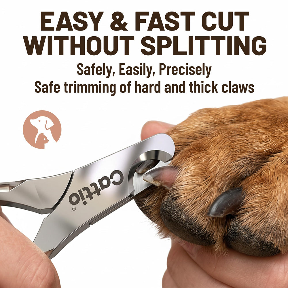 Cattio professional pet hospital-grade clippers for precise nail care