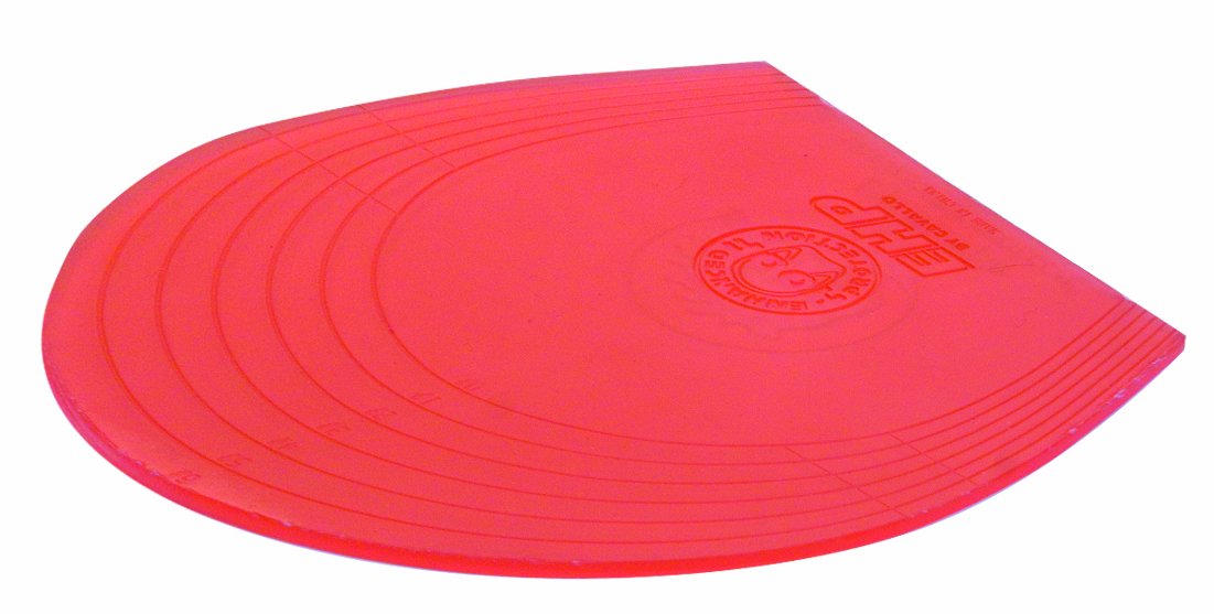 Cavallo Enhanced Protection Gel Pad insole with cut pattern for customizable comfort in hoof boots.