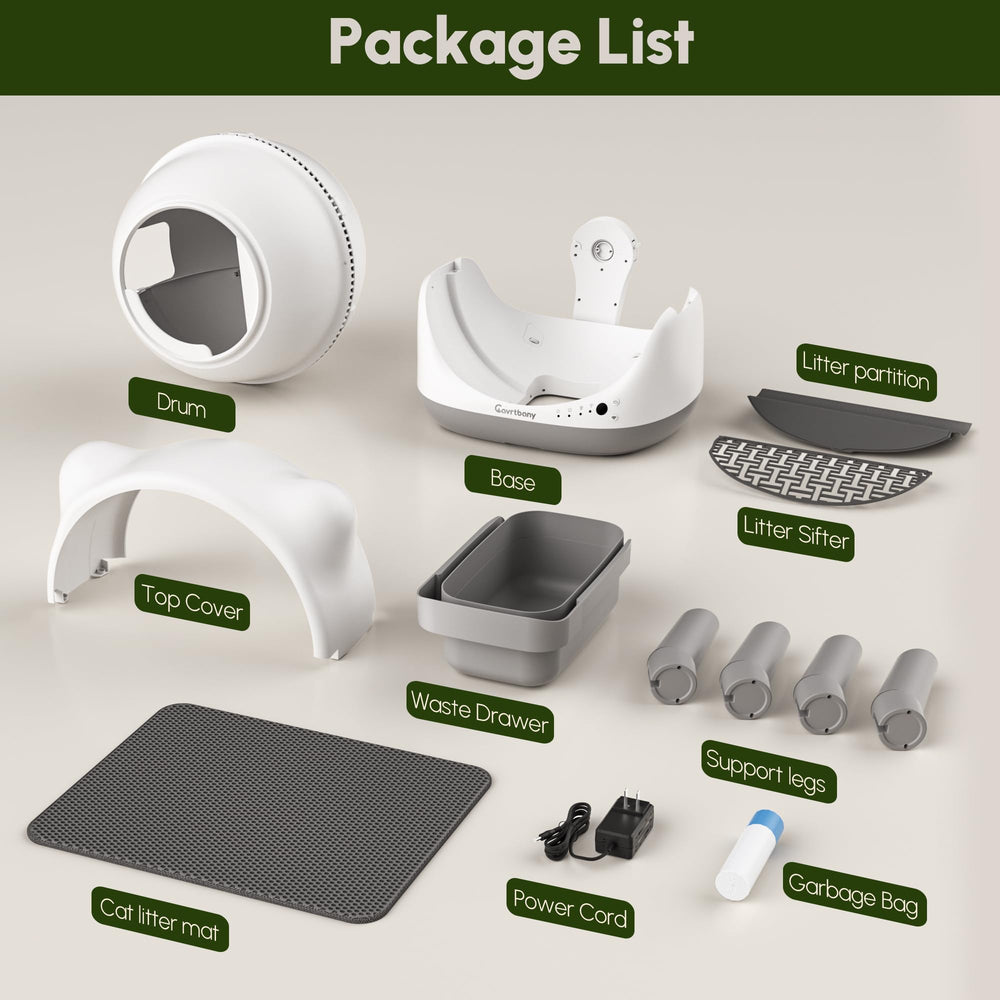 Cavrtbany trash bags included pack shot for ready to use convenience