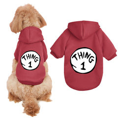 Cayxatiu dog hoodie worn by a small dog for cozy daily wear