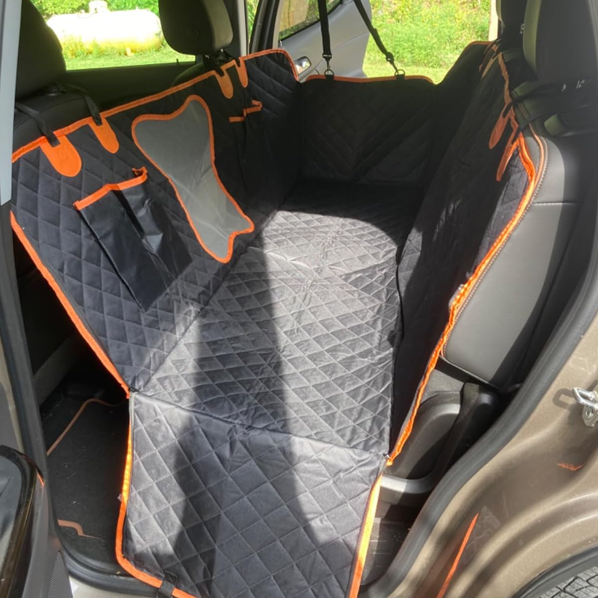 CBBPET dog seat cover scratchproof material for a pet friendly ride