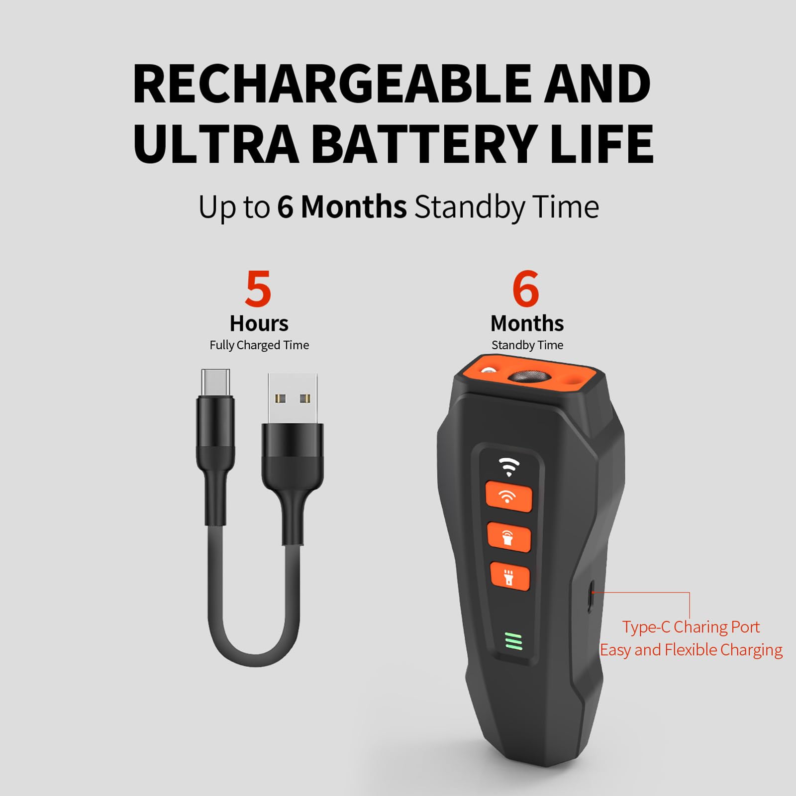 CBDYWVR No Bark Ultra with LED flashlight used for night-time safety.
