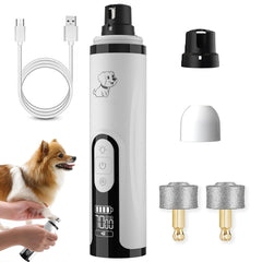 CBDYWVR Silent Groom Pro with LED light illuminates nails for precise trimming