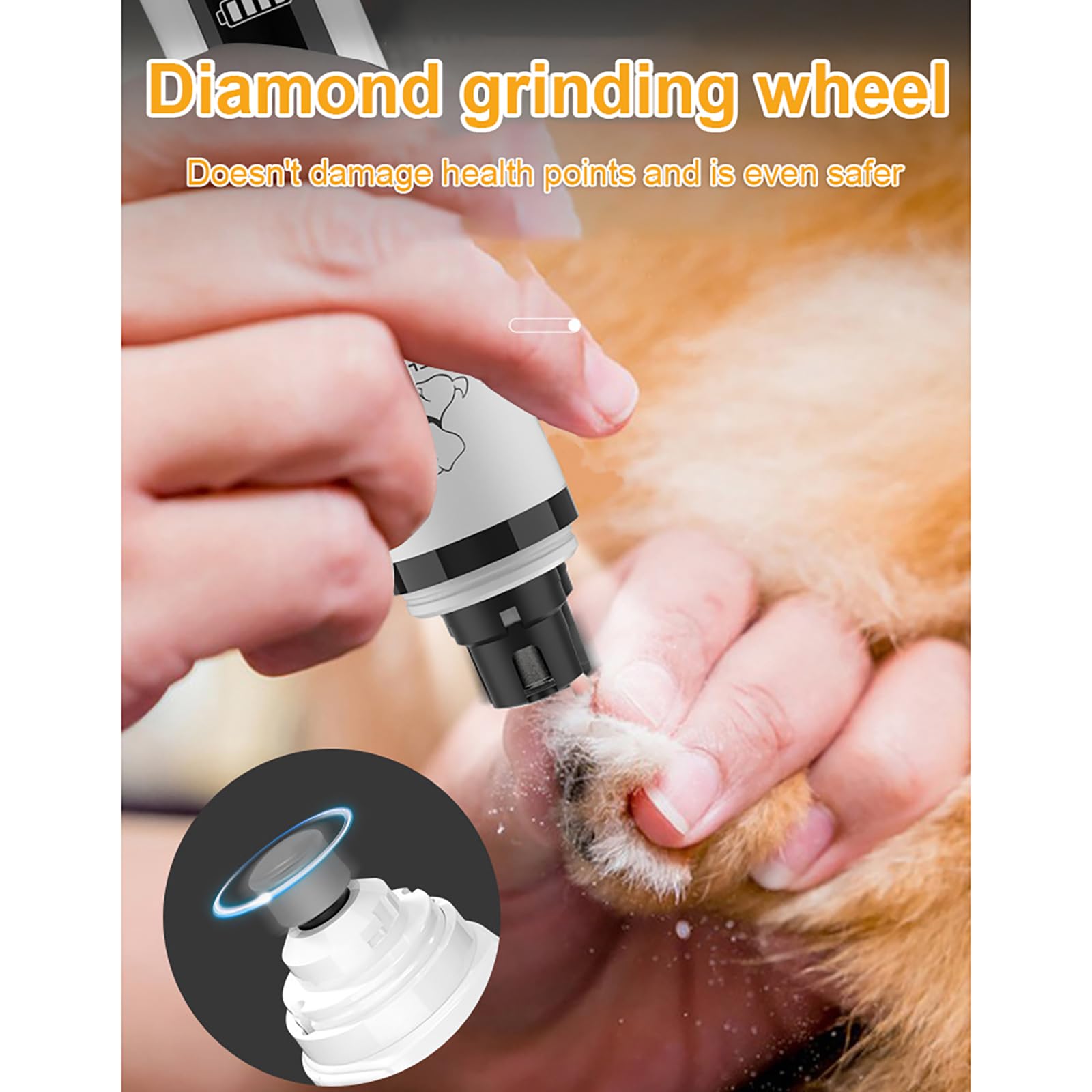 CBDYWVR Silent Groom Pro adjustable apertures adapt to various nail sizes