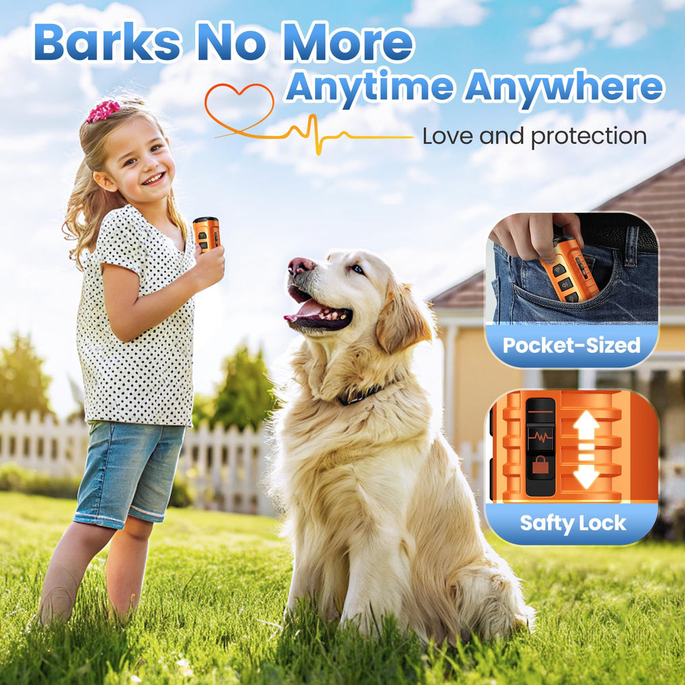 Cbersmg dog bark deterrent packaging shows ready-to-use solution