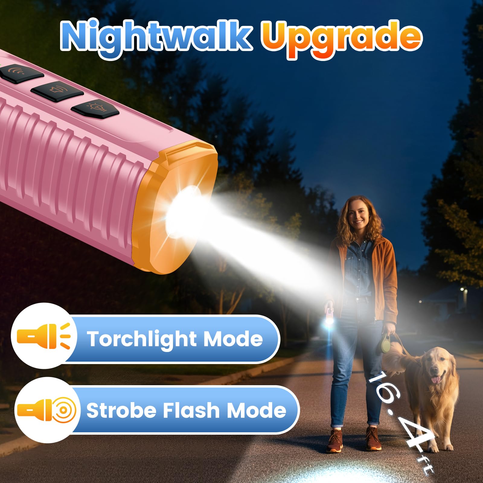 Cbersmg travel-friendly bark deterrent for trips and outings
