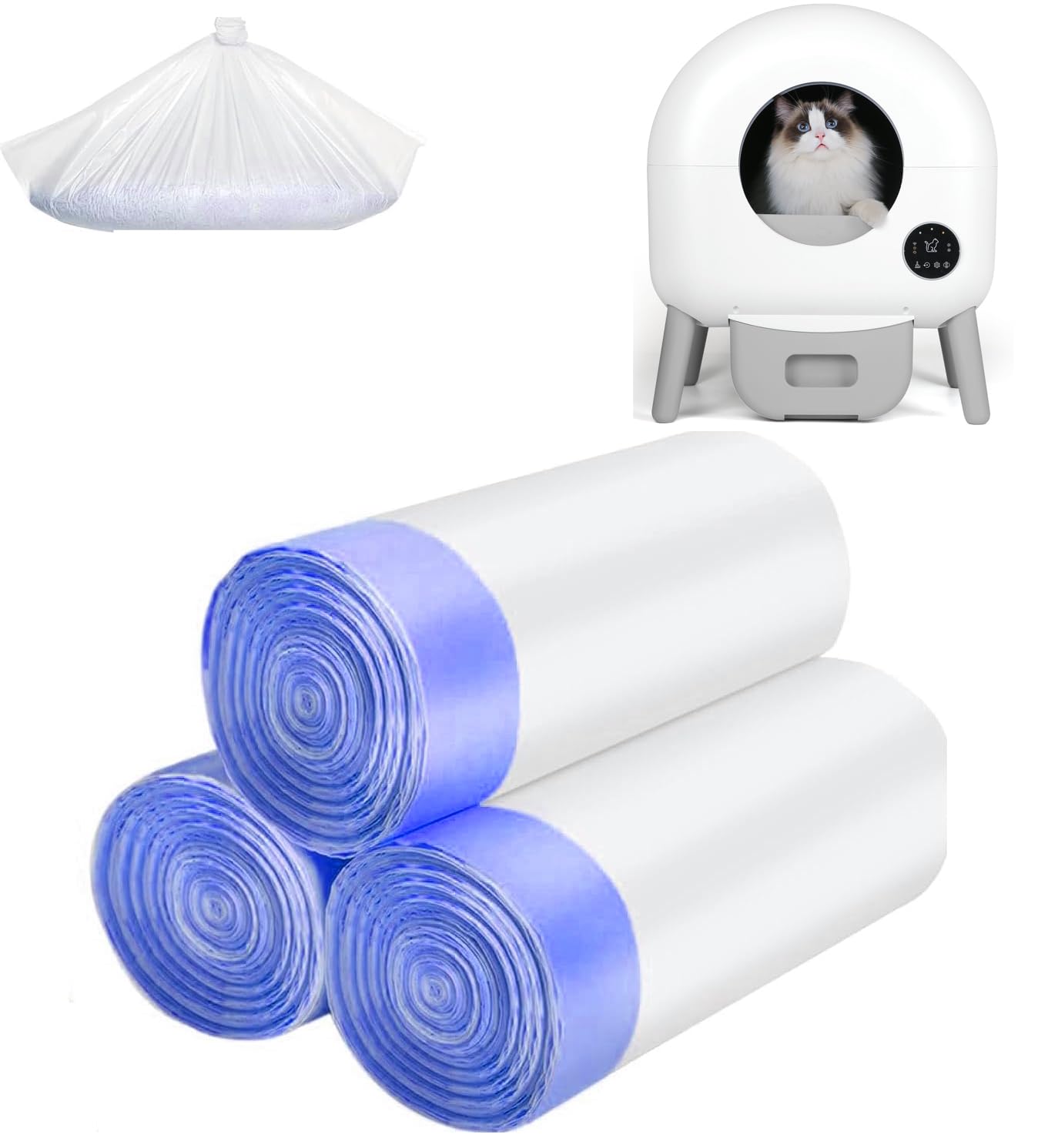 CCEOO TOY heavy-duty litter liner for self-cleaning boxes, built to withstand daily use.