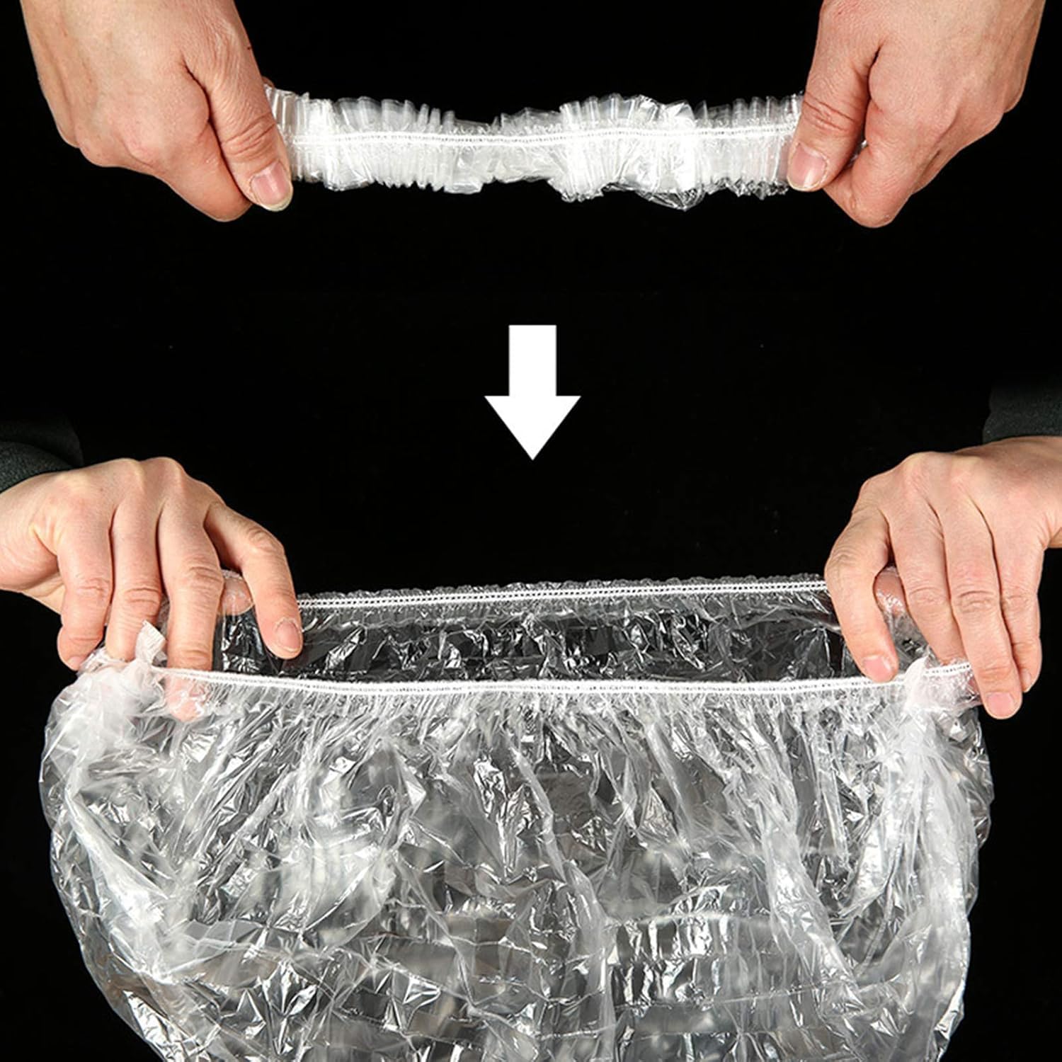 CDFZJC disposable rabbit cage liner bedding-insert highlights simple bedding changes and mess containment.