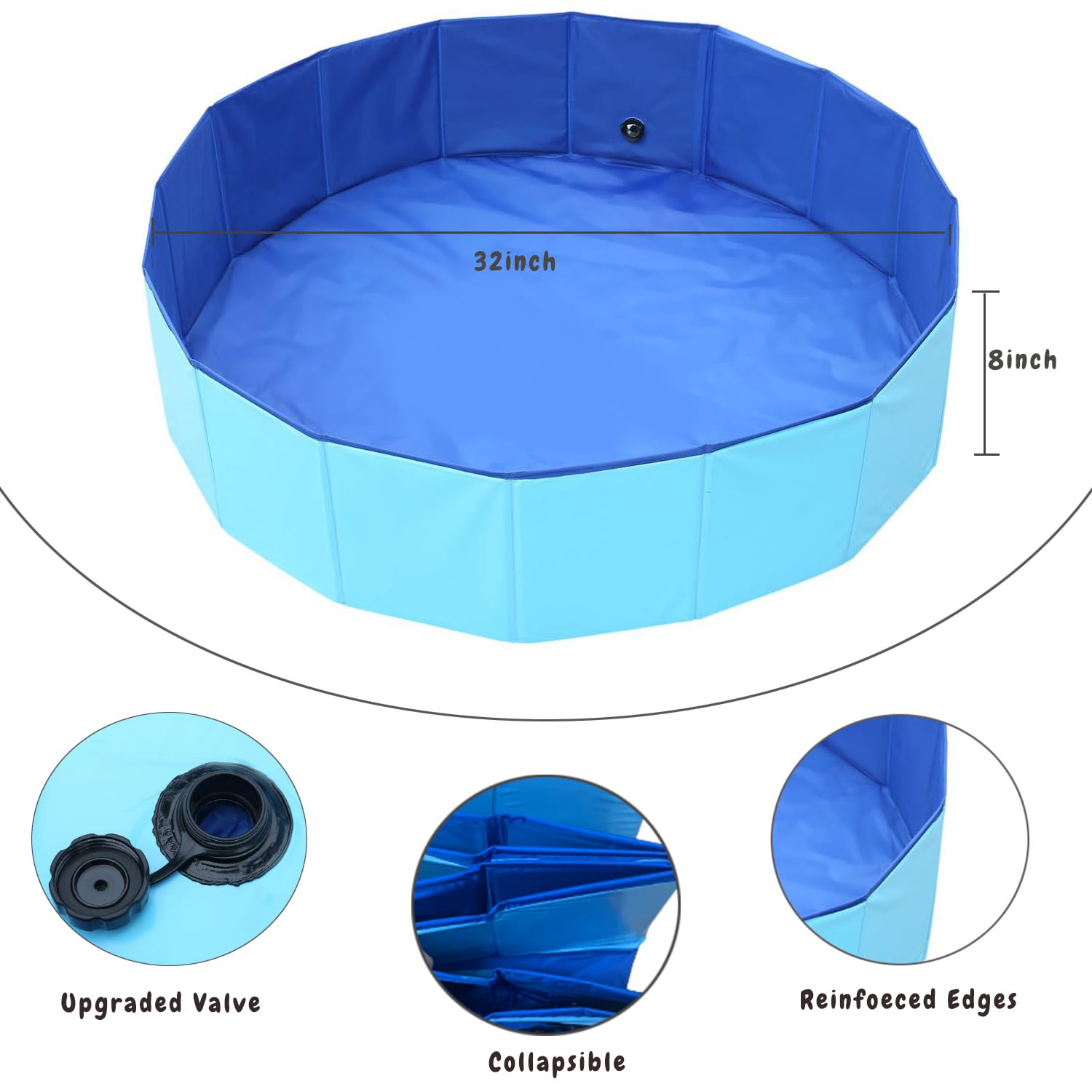 Cdycam heavy-duty PVC construction resists wear and punctures for lasting use.