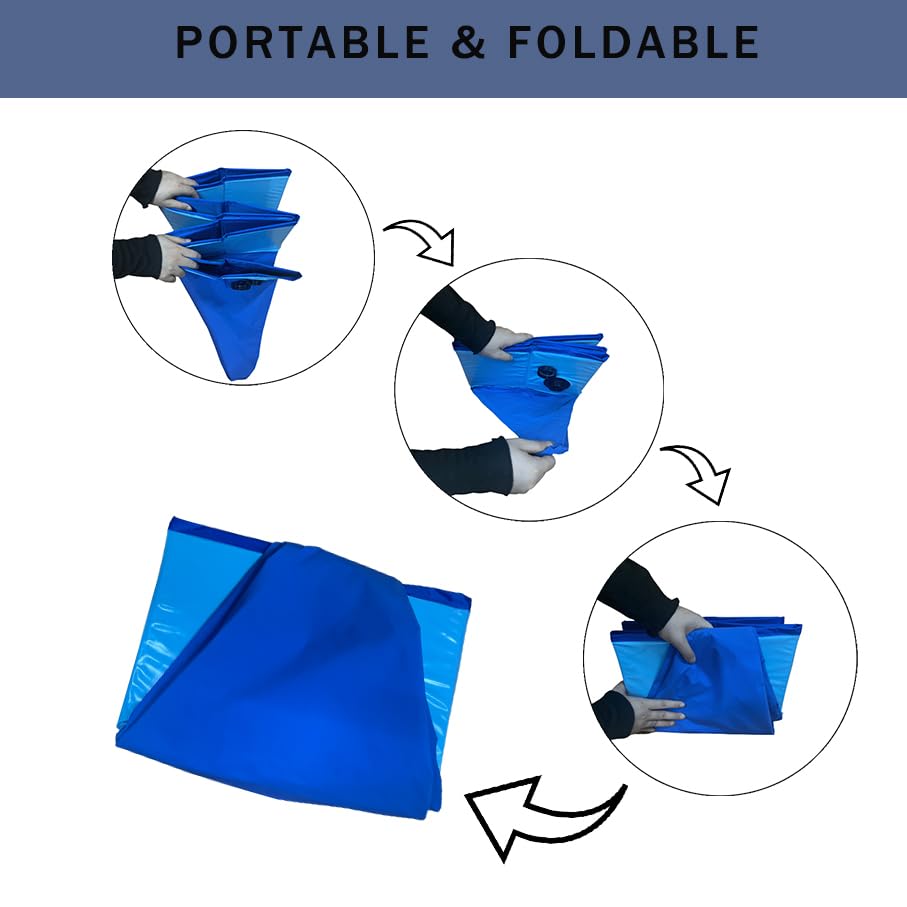 Cdycam PVC material resists punctures for long-lasting pet use.