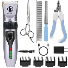 Ceenwes dog clippers cordless close-up, showing ultra-sharp blade for precise, smooth grooming.