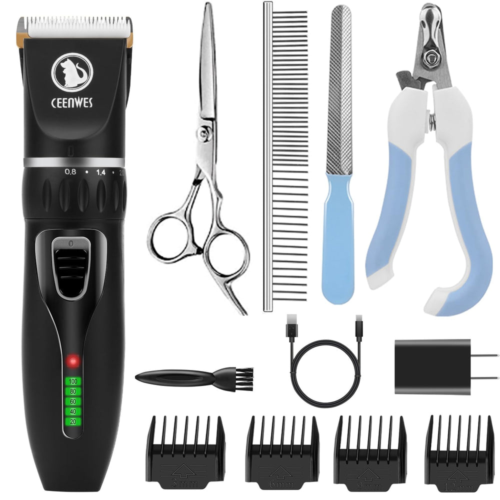 Ceenwes ultra-sharp blade dog clippers for calm grooming and precise trims