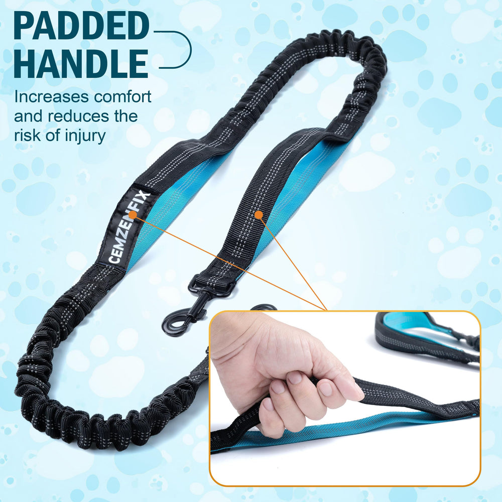 Cemzenfix foam-padded waist belt boosts all-day comfort during walks.