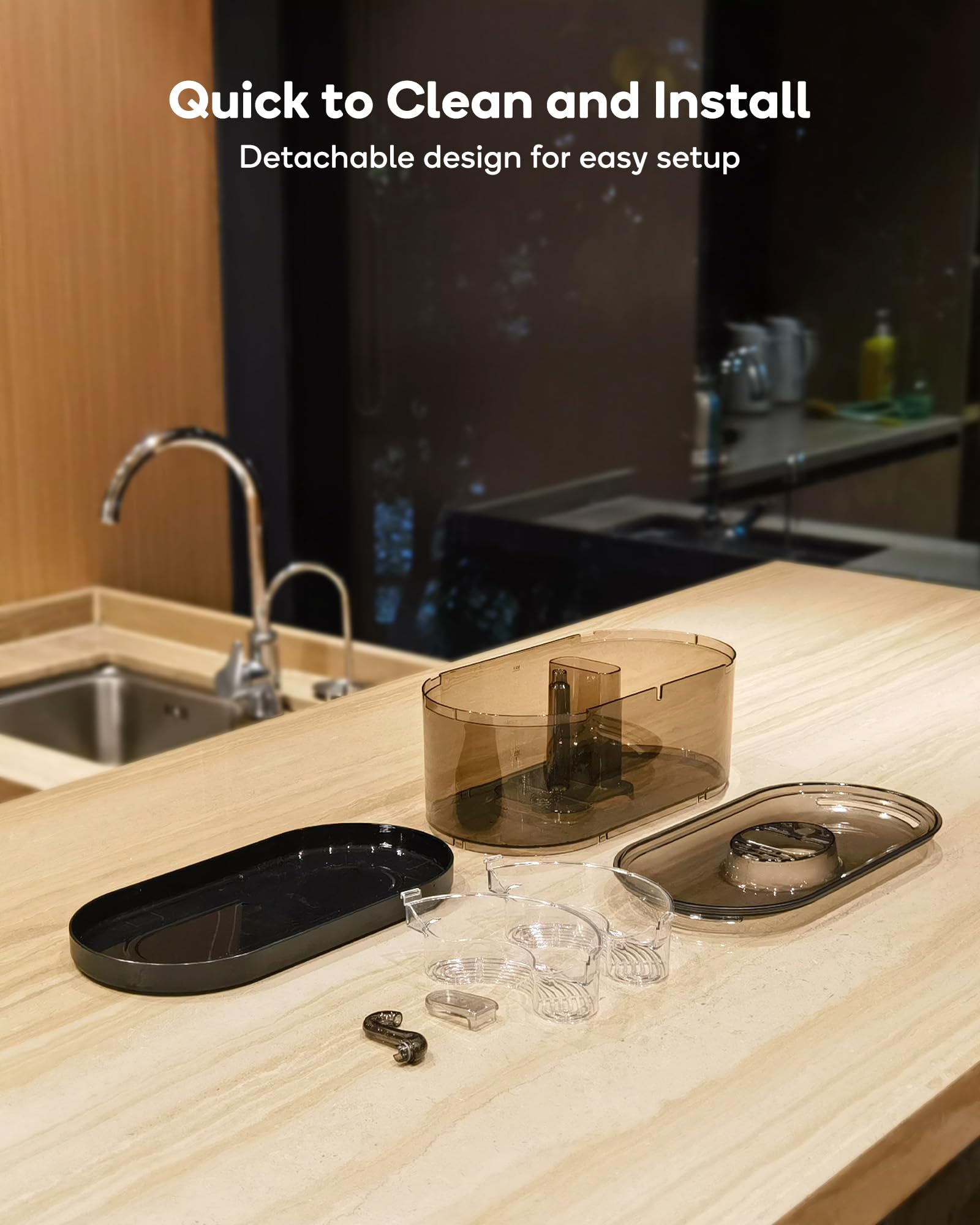 CENGCEN cat fountain plug-in flow mode allows continuous supply while charging