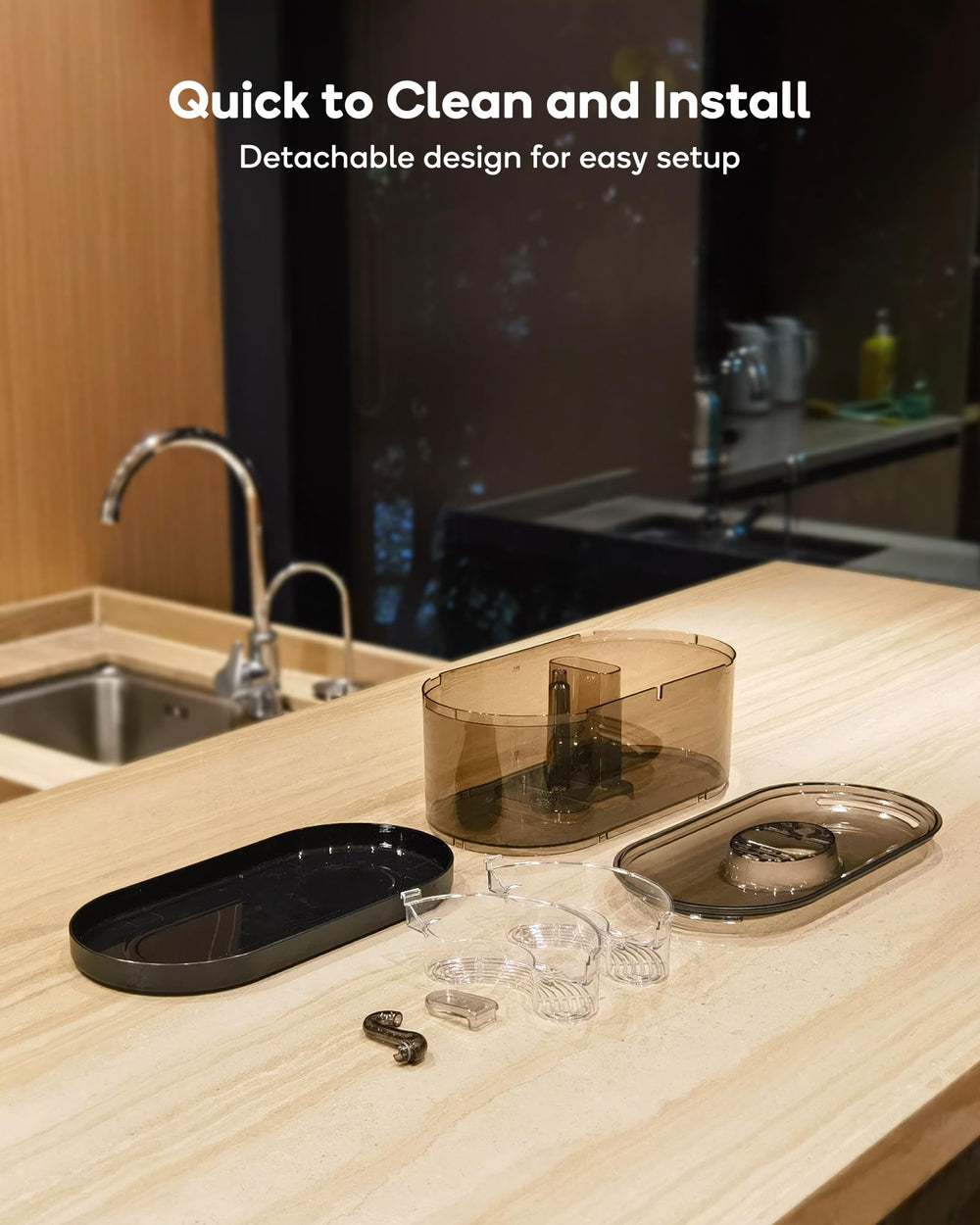 CENGCEN cat fountain plug-in flow mode allows continuous supply while charging