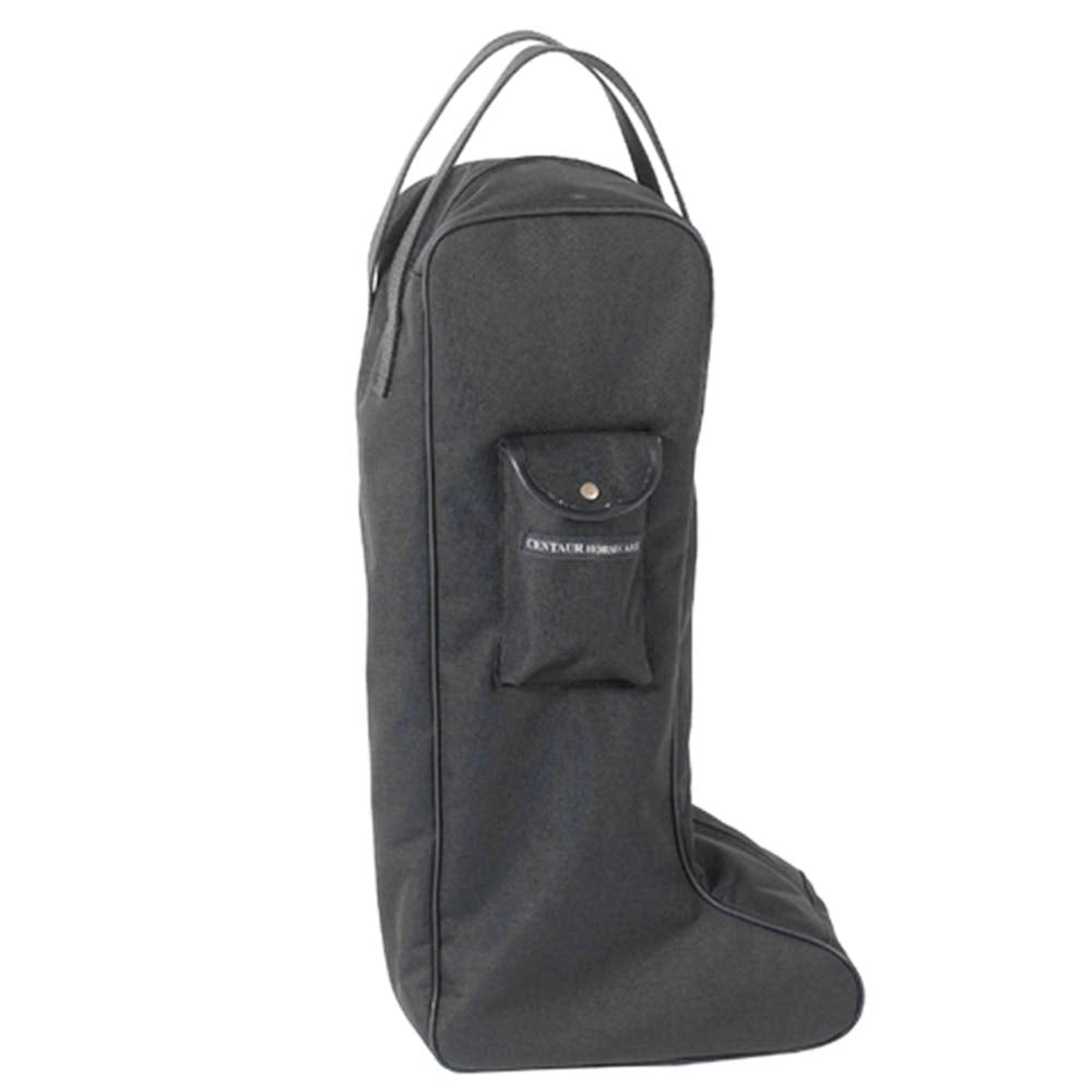 Centaur Tall Boot Carry Bag Black upright boot storage in a closet or suitcase
