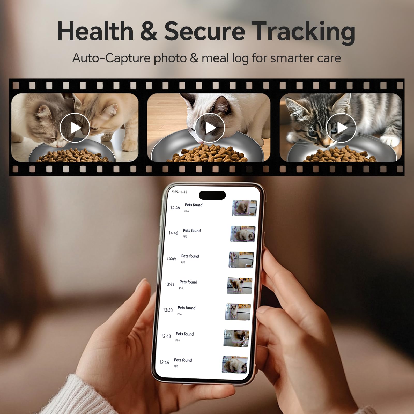 Centvicam dual-band wifi ensures stable connectivity for remote feeding