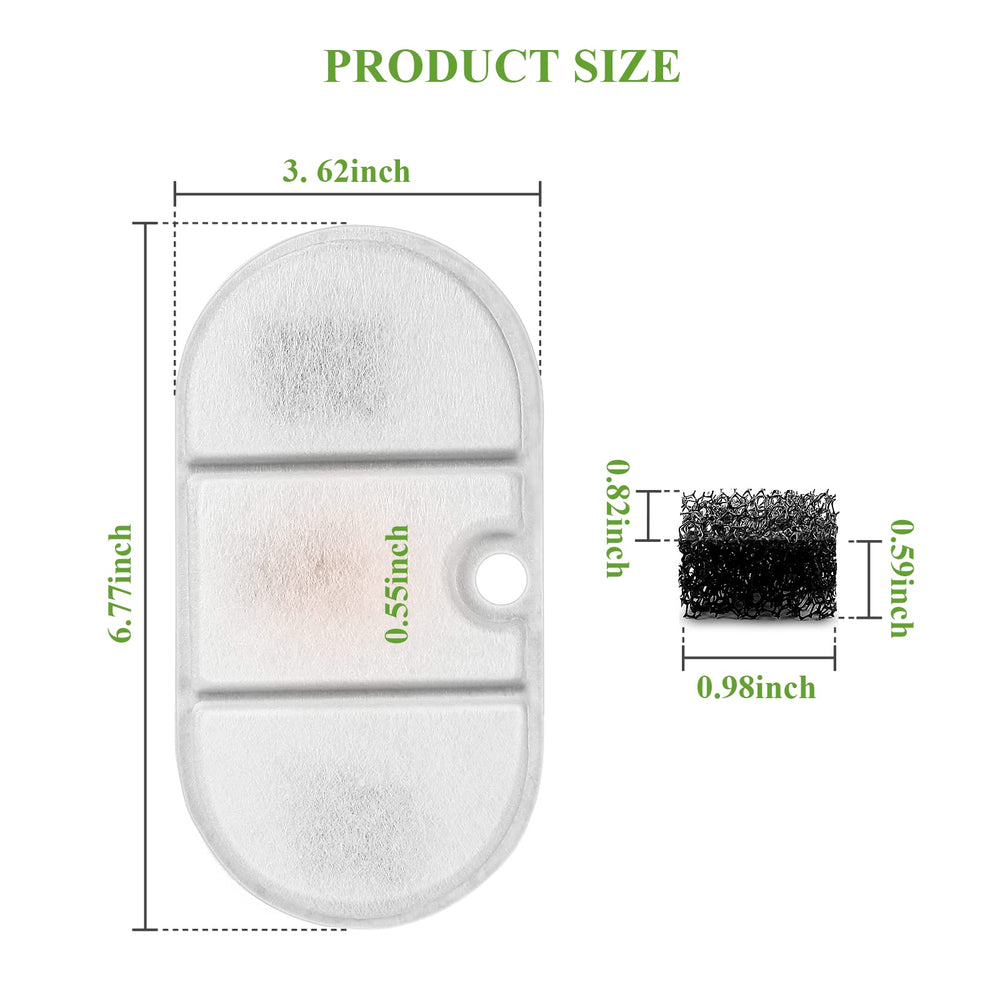 Cepheus cotton-carbon-ion-exchange filter captures hair and helps water stay fresher.