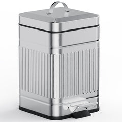 CEROELDA small trash can lid 5L with compact retro design for quiet disposal.