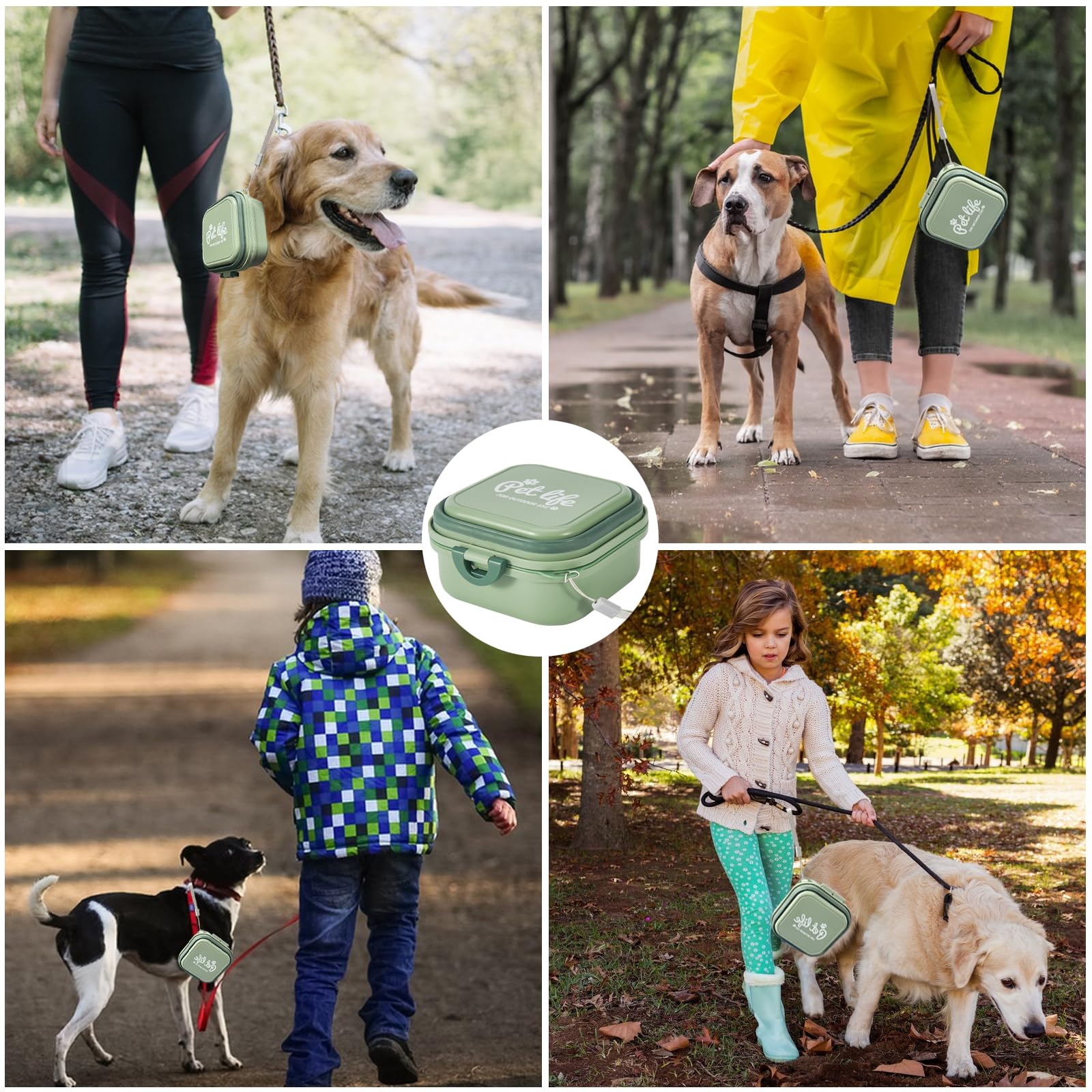 Cermug collapsible dog bowl easy-clean promotes quick post-meal hygiene.