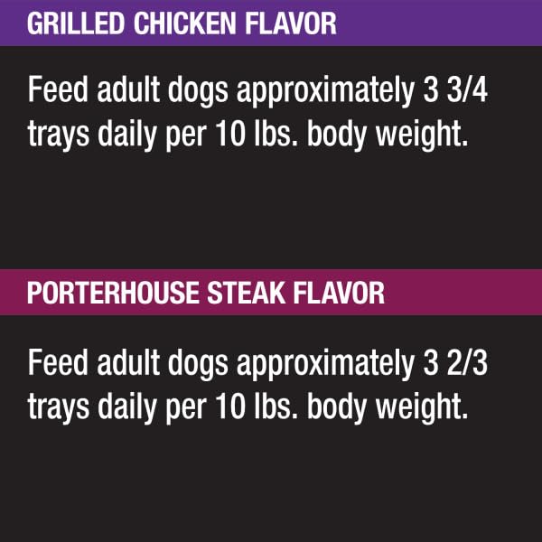 Cesar 12-count variety pack tray offers convenient daily variety for dogs