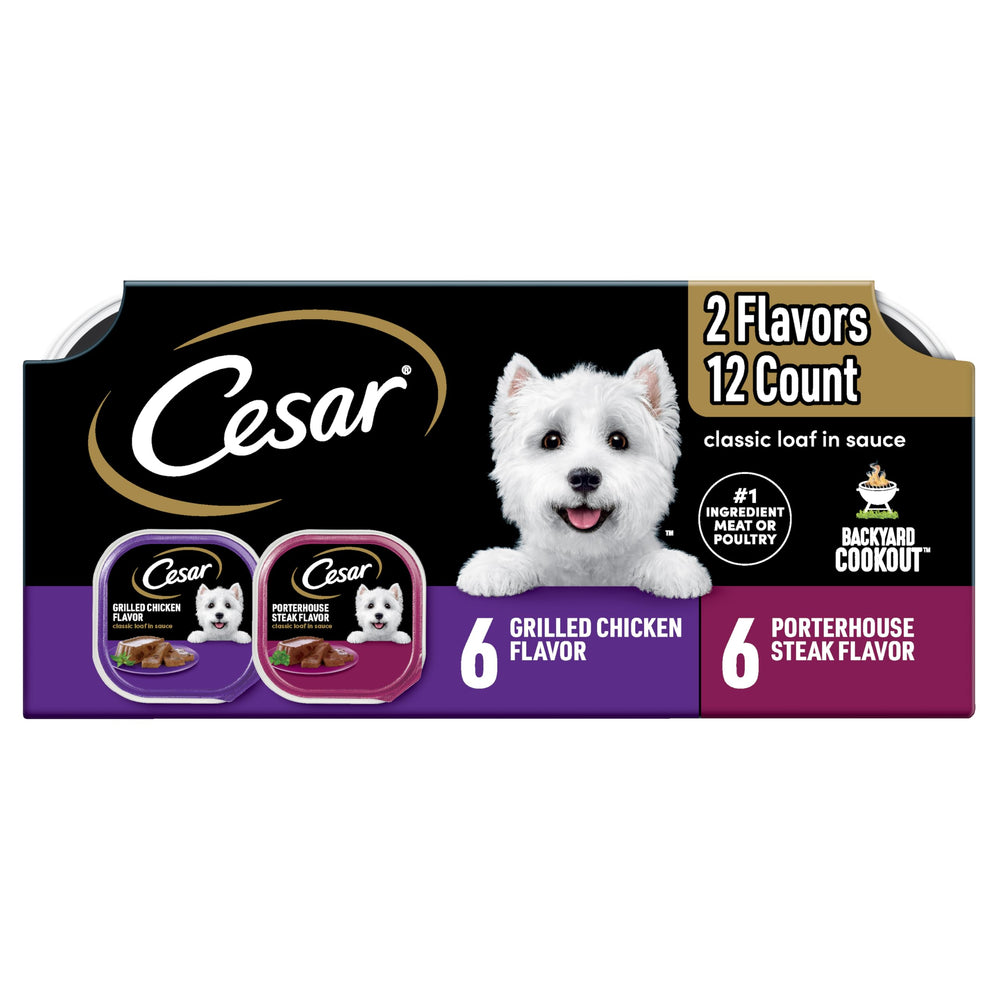 Cesar Backyard Cookout grilled chicken tray showing savory aroma for mealtime